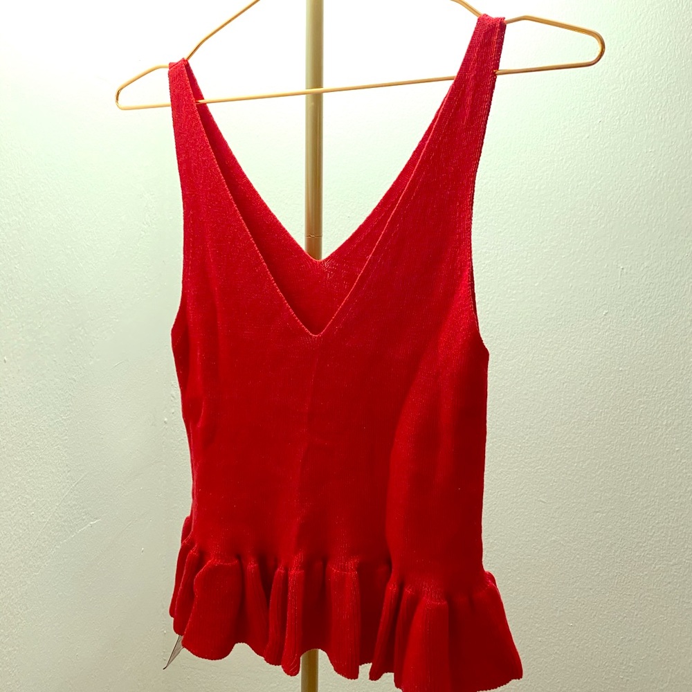 Red sweet top 🥰